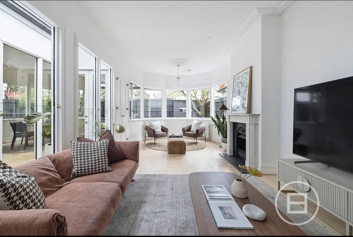 Stylish bedroom interior